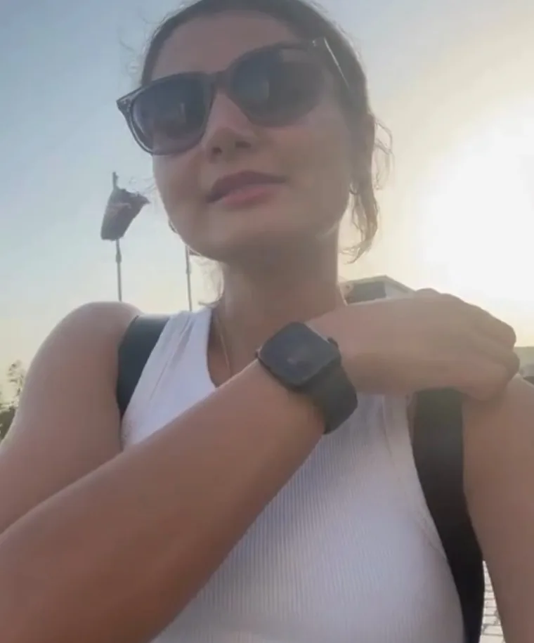 Sana Avaz Ebadi, a content creator and Trivup freelance visa client